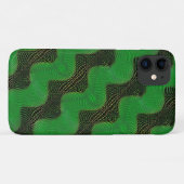Green curve and clear points on dark background Case-Mate iPhone case (Achterkant (horizontaal))
