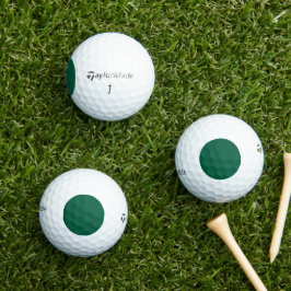 Green Custom Taylor Made TP5 golfballen