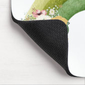 Green cute rainbow party patrick's day muismat (Hoek)