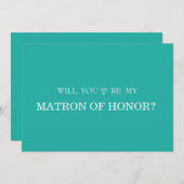 Green Cute wil dat je mijn touwtje bent. Kaart (Voorkant / Achterkant)