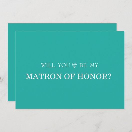 Green Cute wil dat je mijn touwtje bent. Kaart (Voorkant / Achterkant)