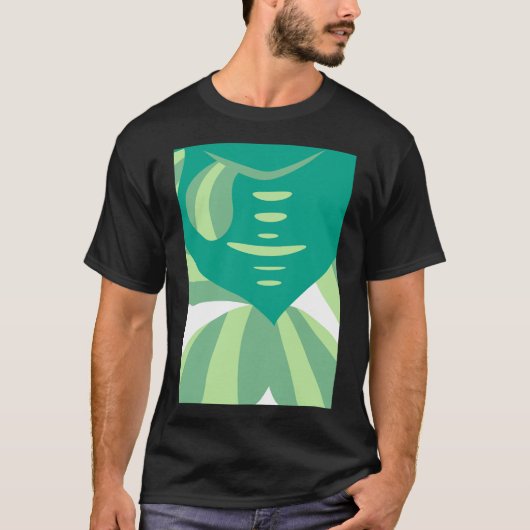 Green Cutest Fish T-shirt (Voorkant)