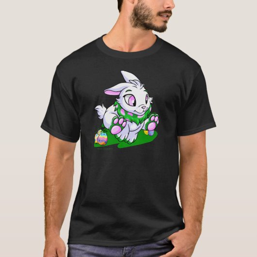 Green Cybunny racing door neggs T-shirt (Voorkant)
