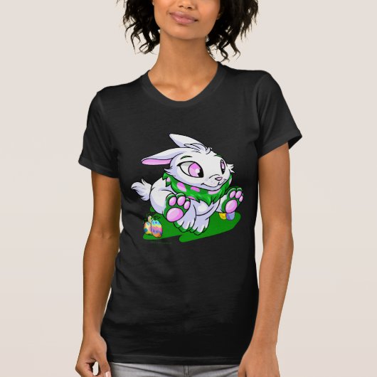 Green Cybunny racing door neggs T-shirt (Voorkant)