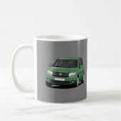 Green Dacia Sandero 2 x afbeelding Koffiemok (Links)
