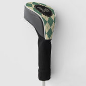 Green Dad Vaderdag Golf Club Hoesje Gift Golfheadcover (Schuin)