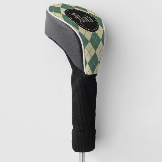 Green Dad Vaderdag Golf Club Hoesje Gift Golfheadcover (Schuin)