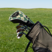 Green Dad Vaderdag Golf Club Hoesje Gift Golfheadcover (Insitu)