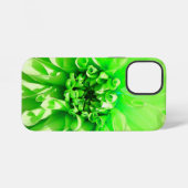 Green Dahlia Flower iPhone Hoesje (Achterkant horizontaal)