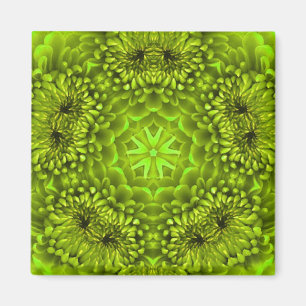GREEN DAHLIA MAGNEET