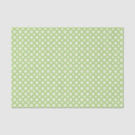 Green Daisies Floral Pattern Tissuepapier