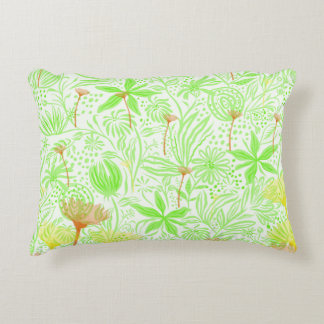 Green Daisy Accent Cushion Accent Kussen