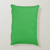 Green Daisy Accent Cushion Accent Kussen (Achterkant (Verticaal))