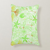 Green Daisy Accent Cushion Accent Kussen (Voorkant(Verticaal))