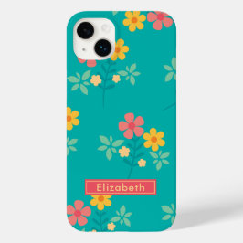 Green Daisy  Bouquet Case-Mate iPhone 14 Plus Hoesje