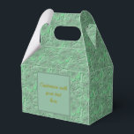 Green Daisy Flowers Natuur Art gepersonaliseerd Bedankdoosjes<br><div class="desc">Zacht en verzachtend bleke groene dagboeken natuur kunstvormgeving door Susan. Personaliseer met jouw tekst. Bezoek Smilin' Eyes Treasures voor meer bloem,  dieren,  en natuur themed cards en geschenken.</div>