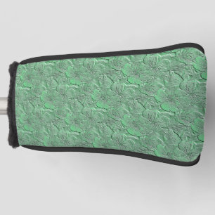 Green Daisy Flowers Natuur Art Pattern Golfheadcover