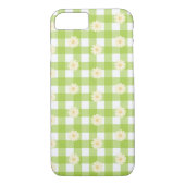 Green Daisy Gingham Pattern Case-Mate iPhone Case (Achterkant)