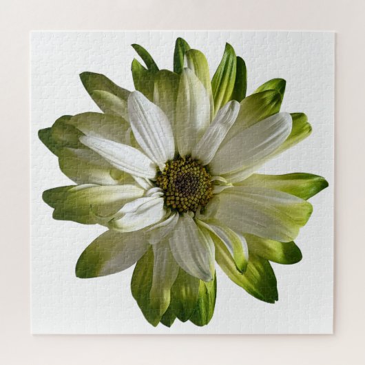 Green Daisy Jigsaw Puzzle Legpuzzel (Horizontaal)