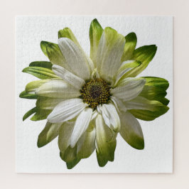 Green Daisy Jigsaw Puzzle Legpuzzel