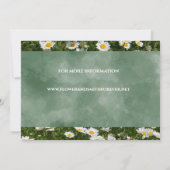 Green Daisy Landscape details kaart (Achterkant)