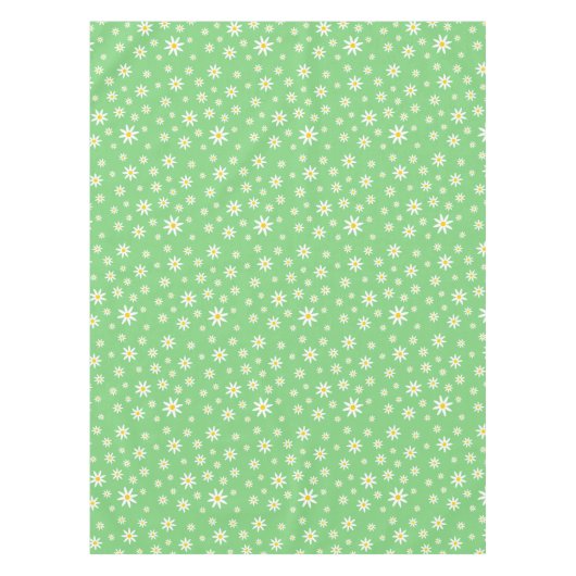 Green Daisy Tablecloth Tafelkleed (Voorkant)