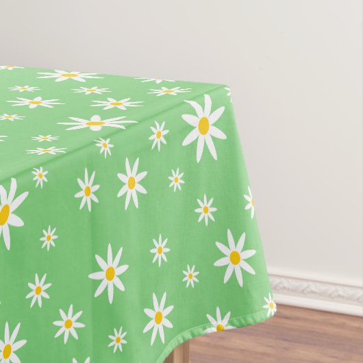 Green Daisy Tablecloth Tafelkleed (Voorbeeld)