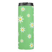 Green Daisy Thermal Tumbler Thermosbeker (Achterkant)
