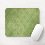 Green Damask Mousepad Muismat (Met muis)