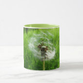Green Dandelion Mok (Midden)