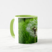 Green Dandelion Mok (Voorkant links)