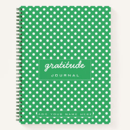 Green danktude journal Notitieboek