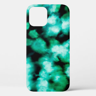 Green Dark Tie Dye. Aquamarine Inspiratie Tie Dye Case-Mate iPhone Case