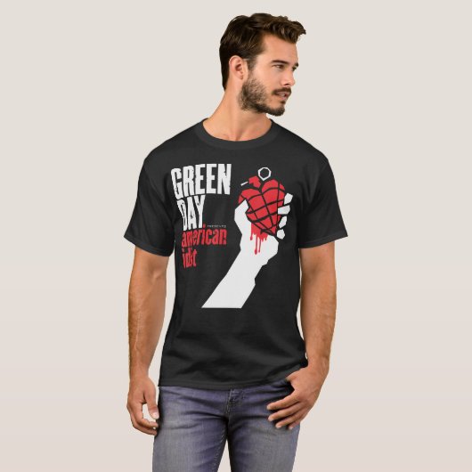 Green Day American Idiot T-shirt (Voorkant volledig)