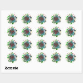 GREEN DAY FOR EARTH RONDE STICKER (Vel)