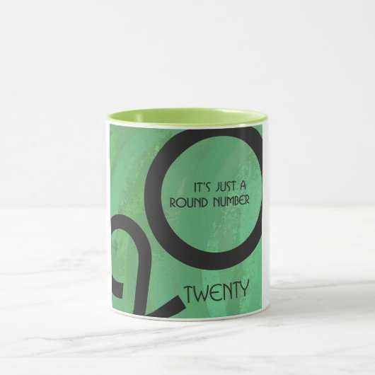 Green Decade Birthdday Mok (Midden)