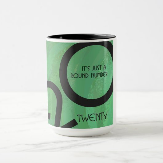 Green Decade Birthdday Mok (Midden)