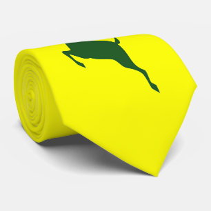 Green Deer Necktie Stropdas