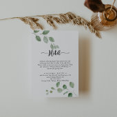 Green Delight Eucalyptus Hotel Informatiekaartje