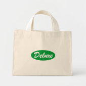 Green Deluxe Mini Tote Bag (Voorkant)