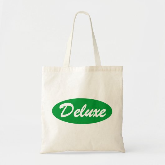 Green Deluxe Tote Bag (Voorkant)