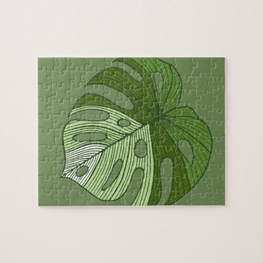 Green Denim Legpuzzel (Horizontaal)