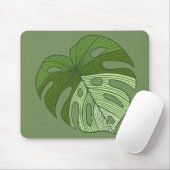 Green Denim Muismat (Met muis)