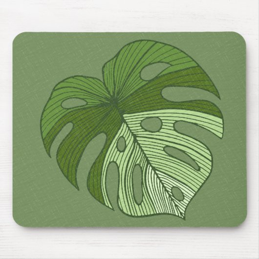 Green Denim Muismat (Voorkant)