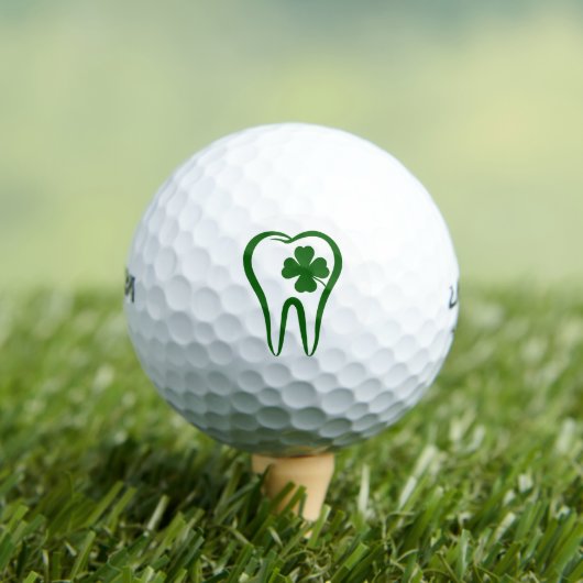 Green Dentist | Lucky Teeth Golfballen (Insitu Shirt)