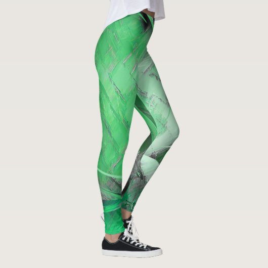 Green Designer Leggings (Rechts)