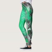 Green Designer Leggings (Links)