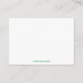 Green Diamond Enclosure Kaart (Achterkant)