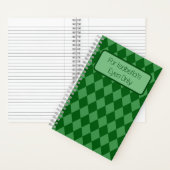 Green Diamonds My Eyes Only Journal Notitieboek (Binnen)