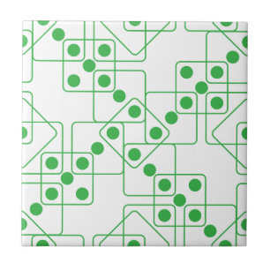 Green Dice Tegeltje